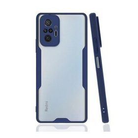 BSSM Platin Silikon - Lacivert Xiaomi Redmi Note 10 Pro Kılıf