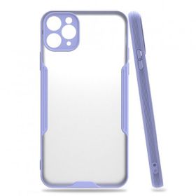 BSSM Platin Silikon - Lila iPhone 11 Pro Kılıf