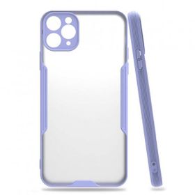 BSSM Platin Silikon - Lila iPhone 11 Pro Kılıf