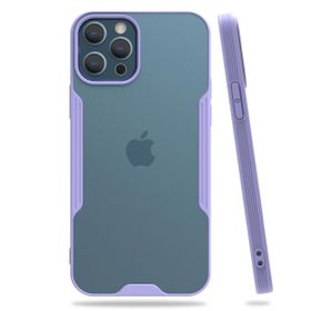 BSSM Platin Silikon - Lila iPhone 12 Pro Max Kılıf