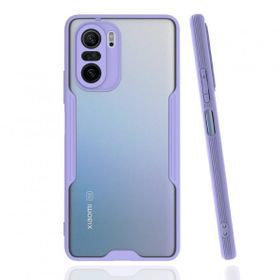 BSSM Platin Silikon - Lila Xiaomi Poco F3 Kılıf