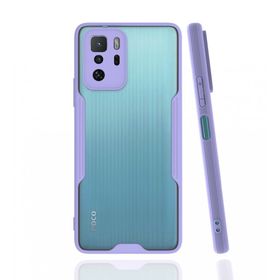 BSSM Platin Silikon - Lila Xiaomi Poco X3 GT Kılıf