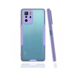 BSSM Platin Silikon - Lila Xiaomi Poco X3 GT Kılıf