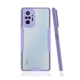 BSSM Platin Silikon - Lila Xiaomi Redmi Note 10 Pro Kılıf