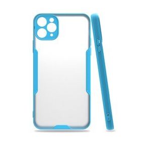 BSSM Platin Silikon - Mavi iPhone 11 Pro Kılıf