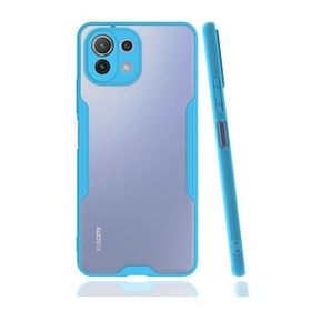 BSSM Platin Silikon - Mavi Xiaomi Mİ 11 Lite Kılıf