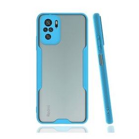BSSM Platin Silikon - Mavi Xiaomi Redmi Note 10 Kılıf