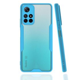 BSSM Platin Silikon - Mavi Xiaomi Redmi Note 11T Kılıf
