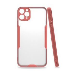 BSSM Platin Silikon - Pembe iPhone 11 Pro Kılıf