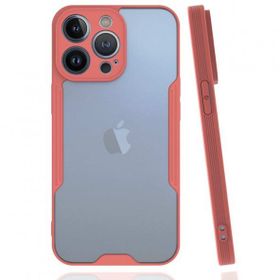 BSSM Platin Silikon - Pembe iPhone 14 Pro Max Kılıf