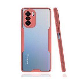 BSSM Platin Silikon - Pembe Xiaomi Poco F3 Kılıf