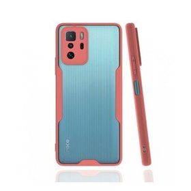 BSSM Platin Silikon - Pembe Xiaomi Poco X3 GT Kılıf