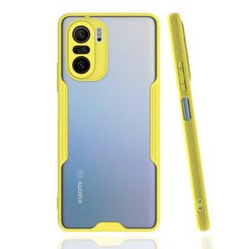 BSSM Platin Silikon - Sarı Xiaomi Poco F3 Kılıf