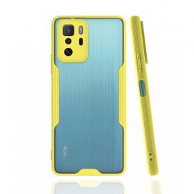 BSSM Platin Silikon - Sarı Xiaomi Poco X3 GT Kılıf
