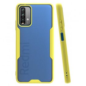 BSSM Platin Silikon - Sarı Xiaomi Redmi 9T Kılıf