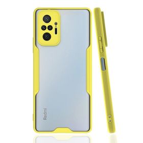 BSSM Platin Silikon - Sarı Xiaomi Redmi Note 10 Pro Kılıf