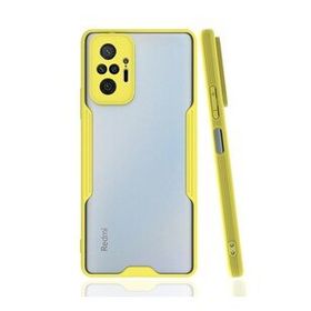 BSSM Platin Silikon - Sarı Xiaomi Redmi Note 10 Pro Kılıf