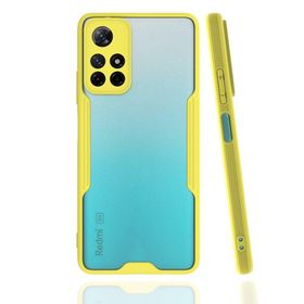 BSSM Platin Silikon - Sarı Xiaomi Redmi Note 11T Kılıf