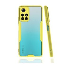 BSSM Platin Silikon - Sarı Xiaomi Redmi Note 11T Kılıf
