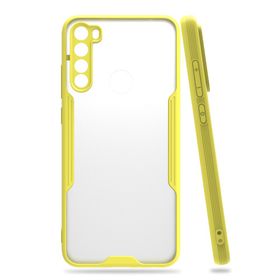 BSSM Platin Silikon - Sarı Xiaomi Redmi Note 8 Kılıf