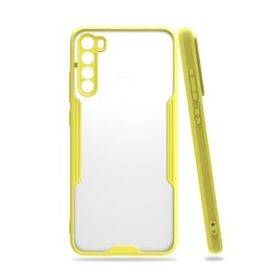 BSSM Platin Silikon - Sarı Xiaomi Redmi Note 8 Kılıf