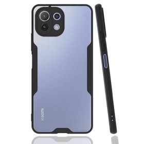 BSSM Platin Silikon - Siyah Xiaomi Mİ 11 Lite Kılıf