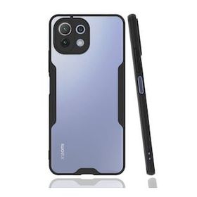 BSSM Platin Silikon - Siyah Xiaomi Mİ 11 Lite Kılıf