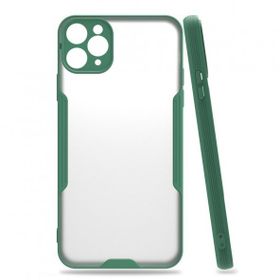 BSSM Platin Silikon - Yeşil iPhone 11 Pro Kılıf