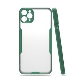 BSSM Platin Silikon - Yeşil iPhone 11 Pro Kılıf