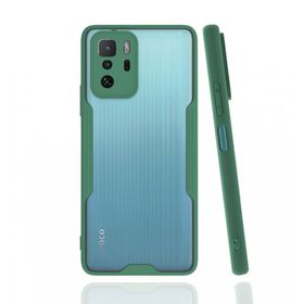 BSSM Platin Silikon - Yeşil Xiaomi Poco X3 GT Kılıf