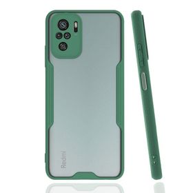 BSSM Platin Silikon - Yeşil Xiaomi Redmi Note 10 Kılıf