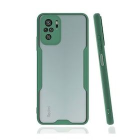 BSSM Platin Silikon - Yeşil Xiaomi Redmi Note 10 Kılıf