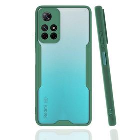 BSSM Platin Silikon - Yeşil Xiaomi Redmi Note 11T Kılıf