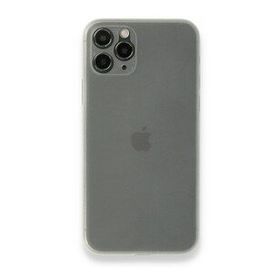 BSSM PP Ultra İnce Kapak - Beyaz iPhone 11 Pro Kılıf