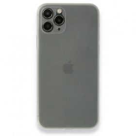 BSSM PP Ultra İnce Kapak - Beyaz iPhone 11 Pro Kılıf