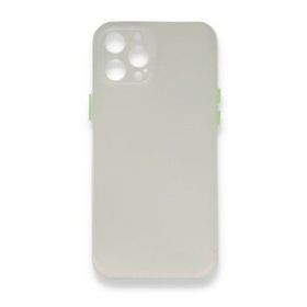BSSM PP Ultra İnce Kapak - Beyaz iPhone 12 Pro Kılıf
