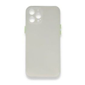 BSSM PP Ultra İnce Kapak - Beyaz iPhone 12 Pro Kılıf