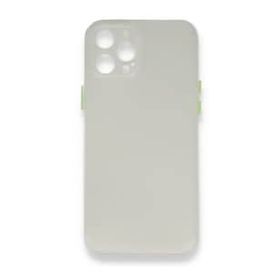 BSSM PP Ultra İnce Kapak - Beyaz iPhone 12 Pro Kılıf