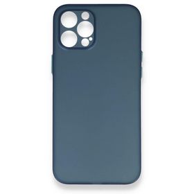 BSSM PP Ultra İnce Kapak - Mavi iPhone 12 Pro Max Kılıf