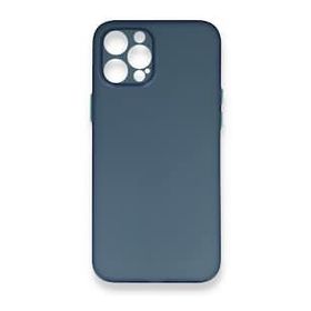 BSSM PP Ultra İnce Kapak - Mavi iPhone 12 Pro Max Kılıf