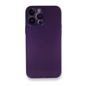 BSSM PP Ultra İnce Kapak - Mor iPhone 14 Pro Kılıf