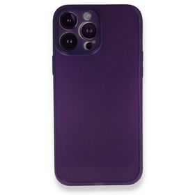 BSSM PP Ultra İnce Kapak - Mor iPhone 14 Pro Max Kılıf