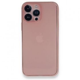 BSSM PP Ultra İnce Kapak - Pembe iPhone 13 Pro Max Kılıf