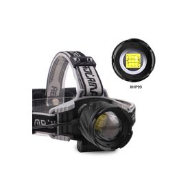 BSSM PS-2099 Profesyonel XHP99 LED Zoomlu USB Şarj Edilebilir Kafa Lambası
