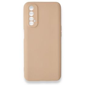 BSSM Pudra Realme 7 Nano İçi Kadife Silikon Kılıf