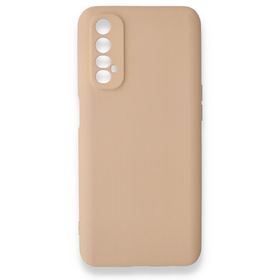 BSSM Pudra Realme 7 Nano İçi Kadife Silikon Kılıf