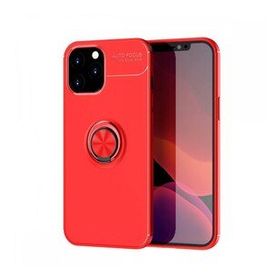 BSSM Range Yüzüklü Silikon - Kırmızı iPhone 12 Pro Max Kılıf