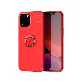BSSM Range Yüzüklü Silikon - Kırmızı iPhone 12 Pro Max Kılıf