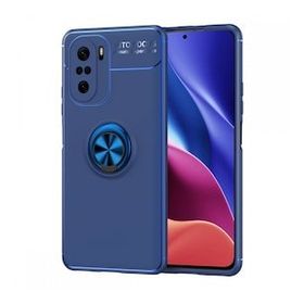 BSSM Range Yüzüklü Silikon - Mavi Xiaomi Poco F3 Kılıf
