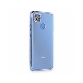 BSSM Razer Lensli Silikon - Açık Mavi Xiaomi Redmi 9C Kılıf